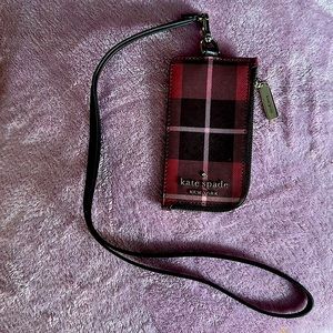 Kate Spade cardcase lanyard